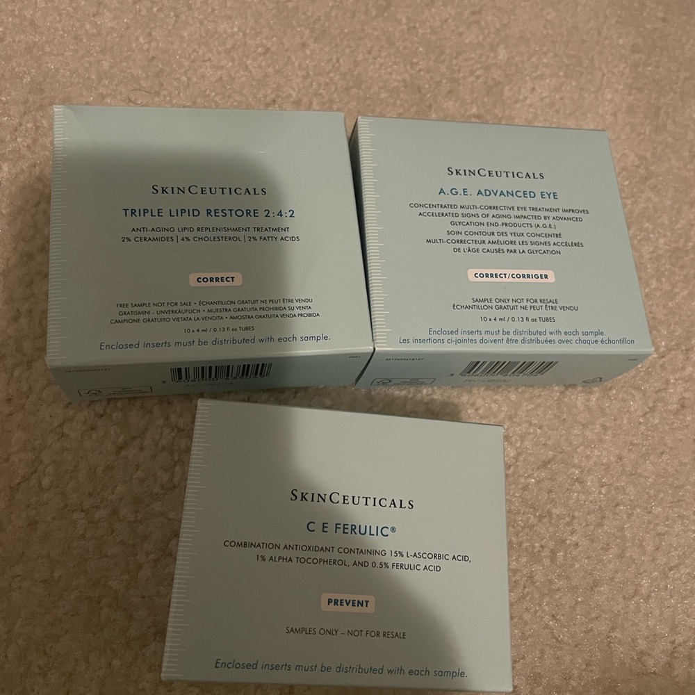 Skincare bundle (10*4ml) per box